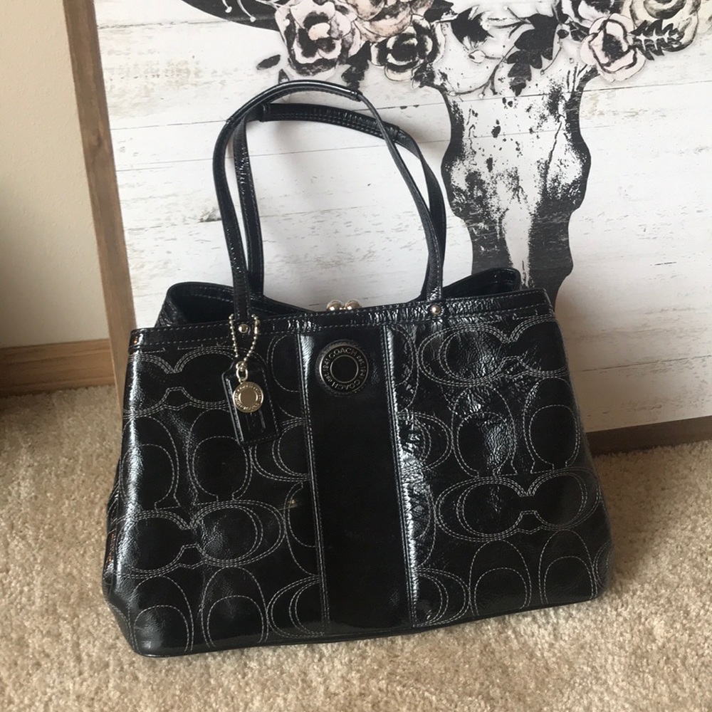 Coach Patent Leather Purse
